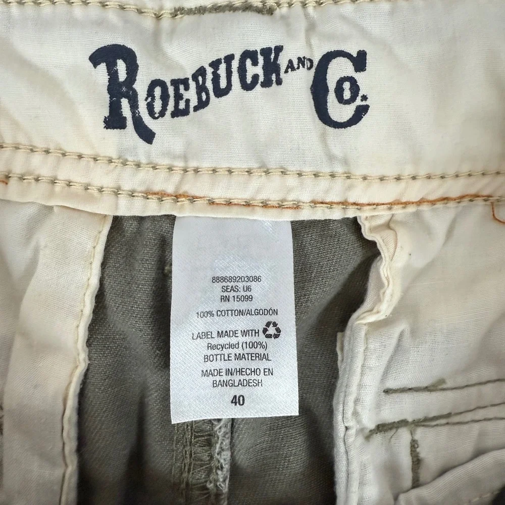 Roebuck & Co. Camo Cargo Shorts‎ Outdoor Casual Size 40